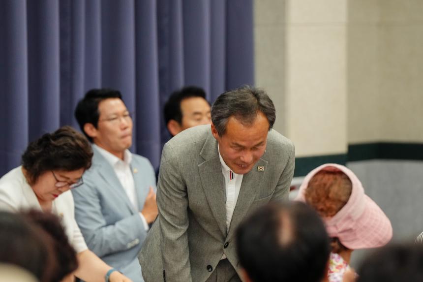 군내노인대학 대한노인회 포천시지회 제4,5회 이취임식 - 25