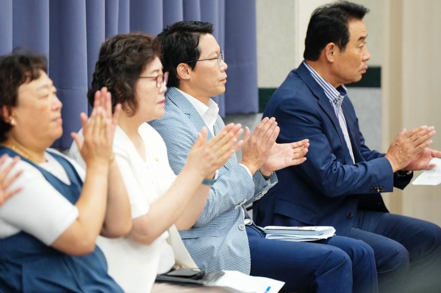 군내노인대학 대한노인회 포천시지회 제4,5회 이취임식 - 38