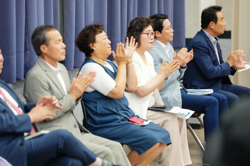 군내노인대학 대한노인회 포천시지회 제4,5회 이취임식 - 39