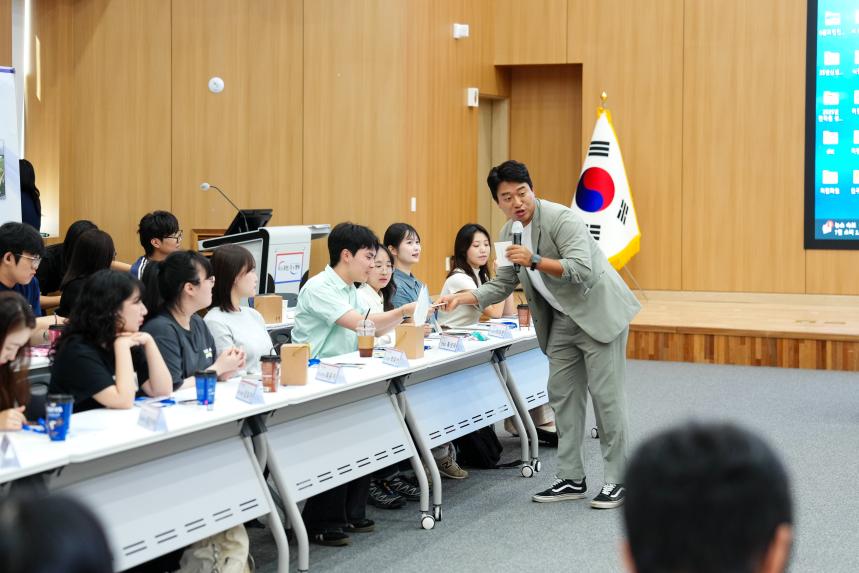 포천시 청년행정체험 2기 간담회 - 1