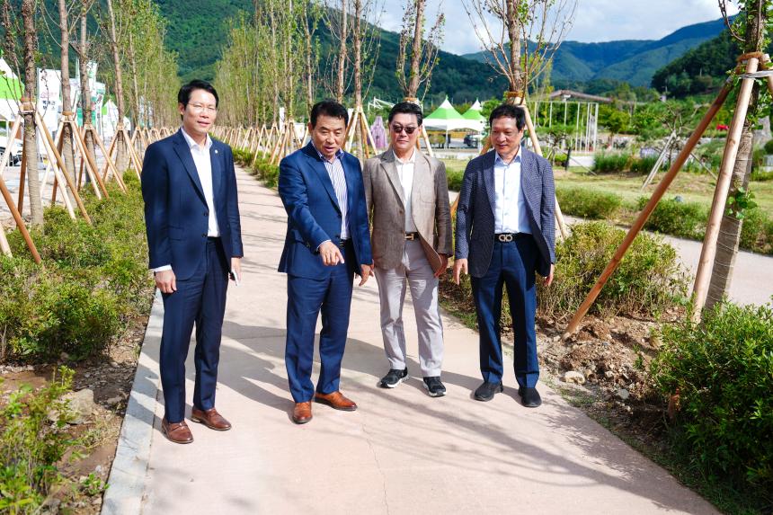 양버들 가로수길(한탄강 생태경관단지) 조성 기념식 - 36