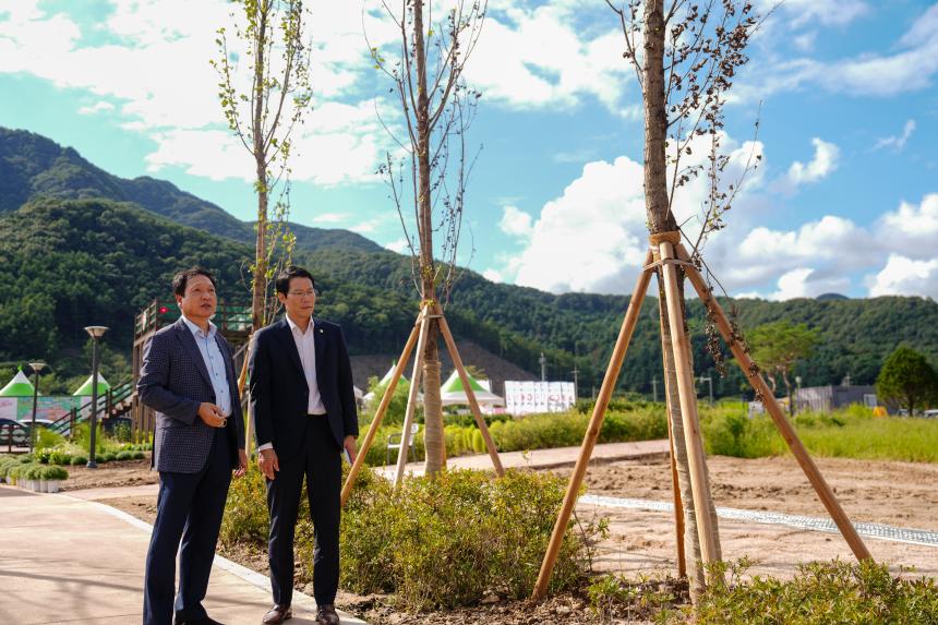 양버들 가로수길(한탄강 생태경관단지) 조성 기념식 - 41