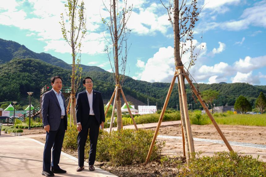 양버들 가로수길(한탄강 생태경관단지) 조성 기념식 - 42