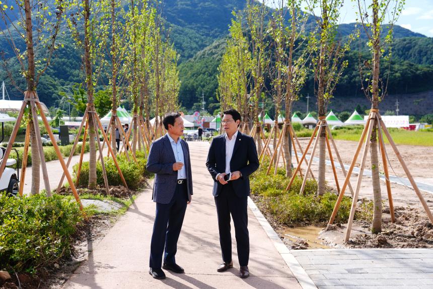 양버들 가로수길(한탄강 생태경관단지) 조성 기념식 - 43