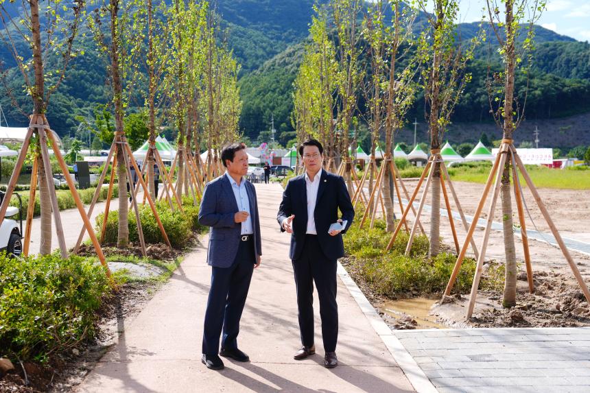 양버들 가로수길(한탄강 생태경관단지) 조성 기념식 - 44