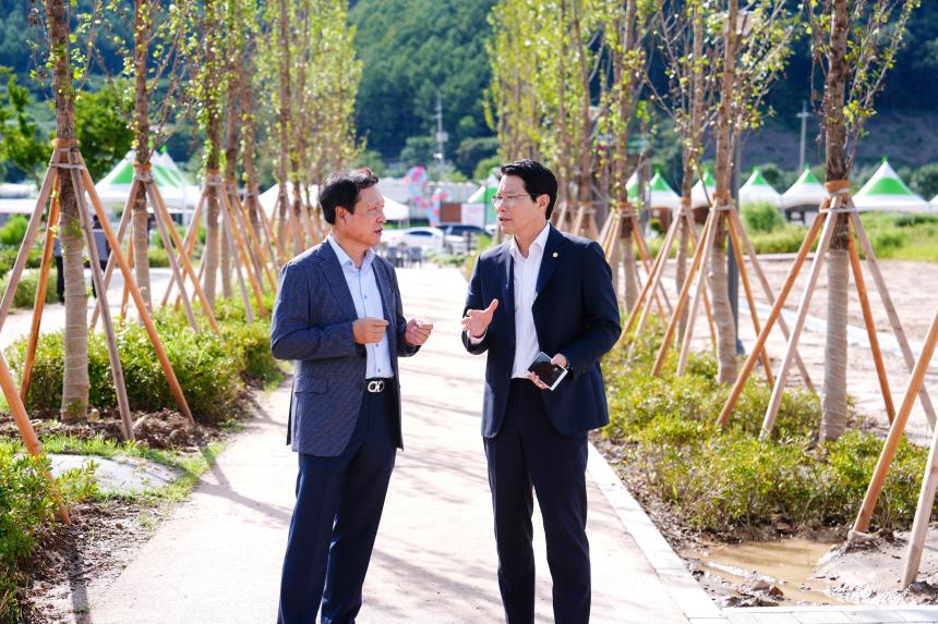 양버들 가로수길(한탄강 생태경관단지) 조성 기념식 - 45