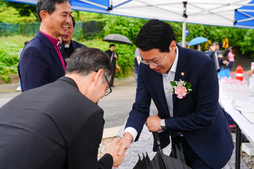 포천나눔의집 신축 기공식 및 이주민지원 협약식 - 6