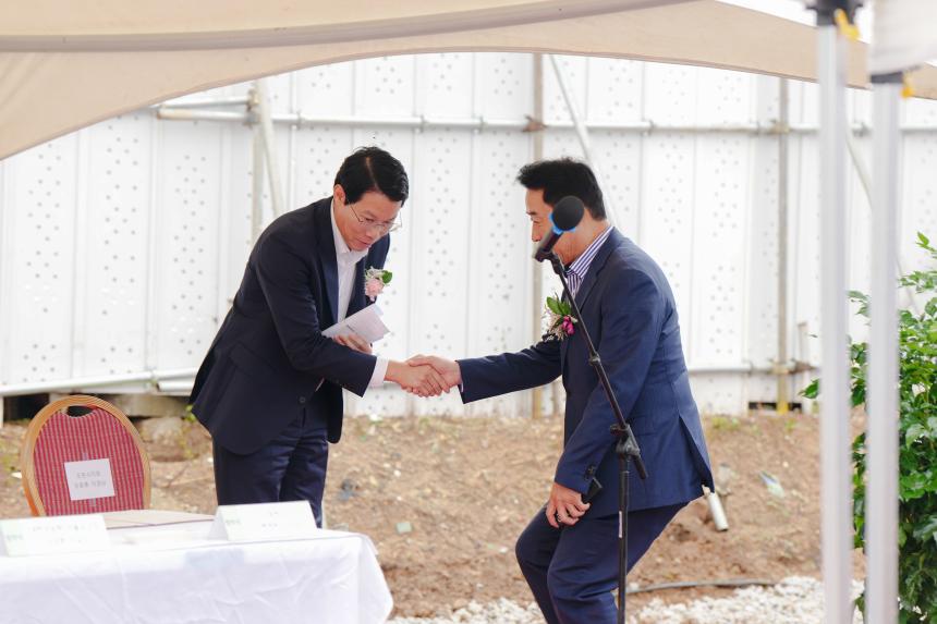 포천나눔의집 신축 기공식 및 이주민지원 협약식 - 9