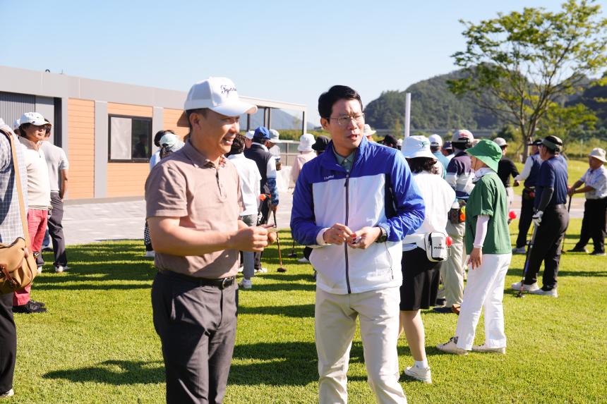포천한여울 파크골프장 개관 전 라운딩행사 참석 1 - 1