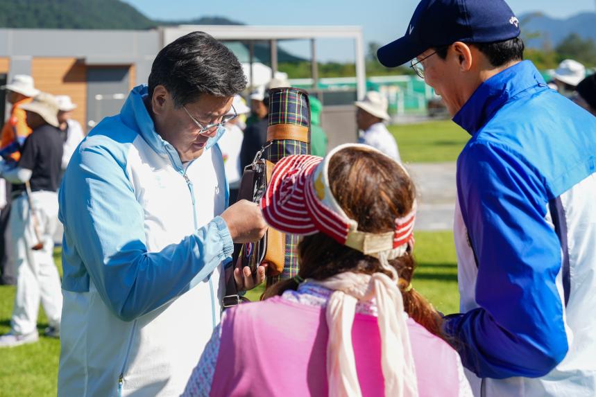 포천한여울 파크골프장 개관 전 라운딩행사 참석 1 - 26
