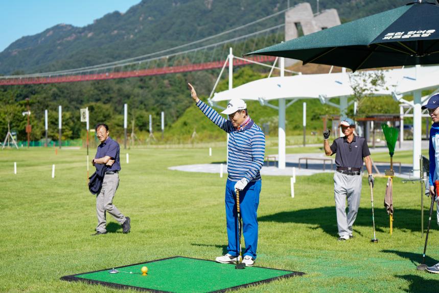 포천한여울 파크골프장 개관 전 라운딩행사 참석 3 - 6