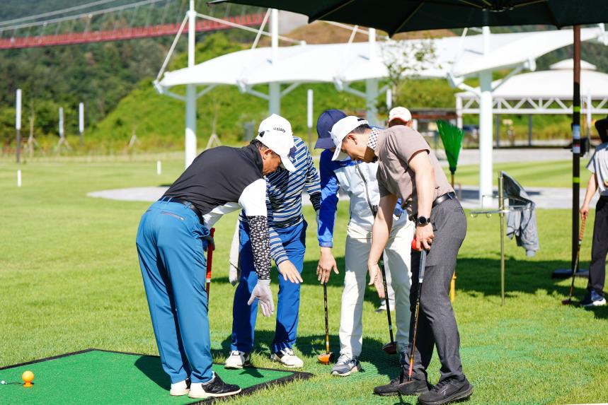 포천한여울 파크골프장 개관 전 라운딩행사 참석 3 - 7
