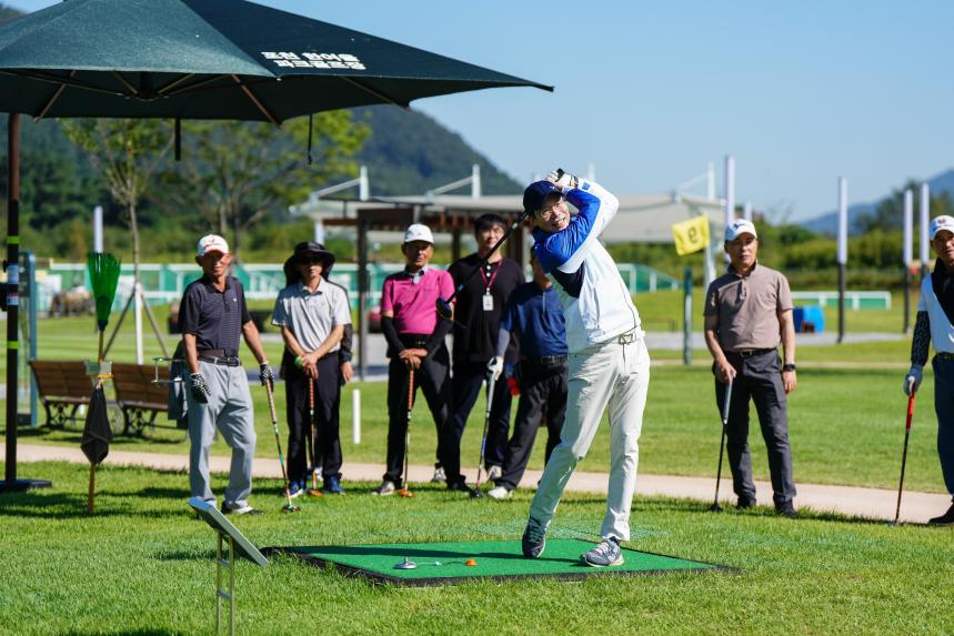 포천한여울 파크골프장 개관 전 라운딩행사 참석 3 - 9