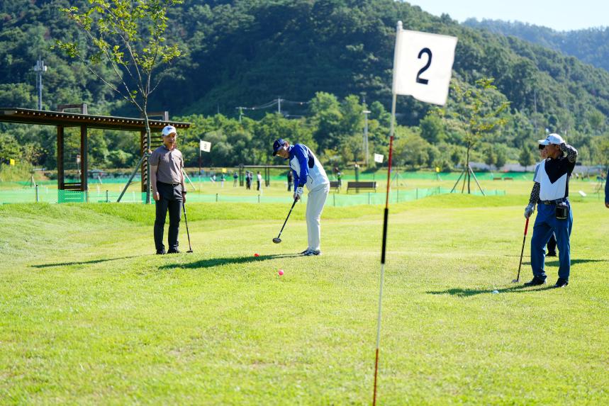 포천한여울 파크골프장 개관 전 라운딩행사 참석 3 - 14