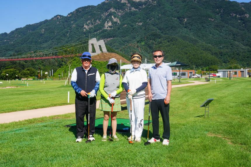 포천한여울 파크골프장 개관 전 라운딩행사 참석 3 - 21