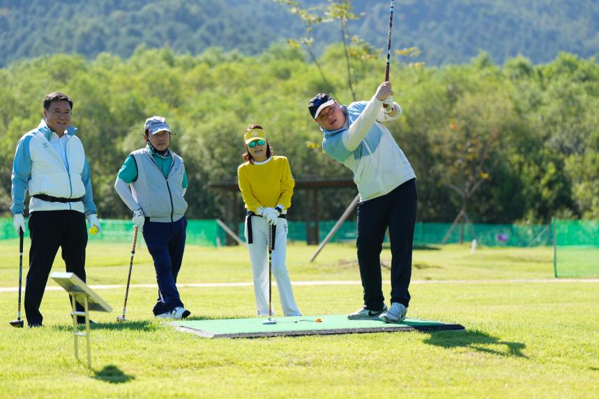포천한여울 파크골프장 개관 전 라운딩행사 참석 3 - 38