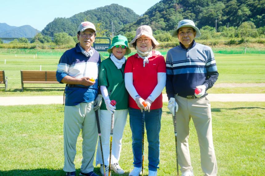 포천한여울 파크골프장 개관 전 라운딩행사 참석 3 - 44