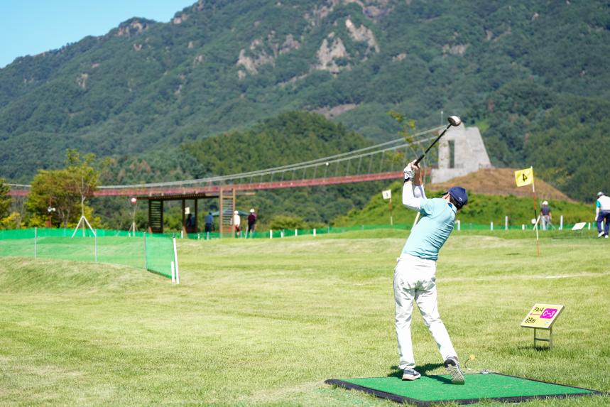 포천한여울 파크골프장 개관 전 라운딩행사 참석 3 - 55