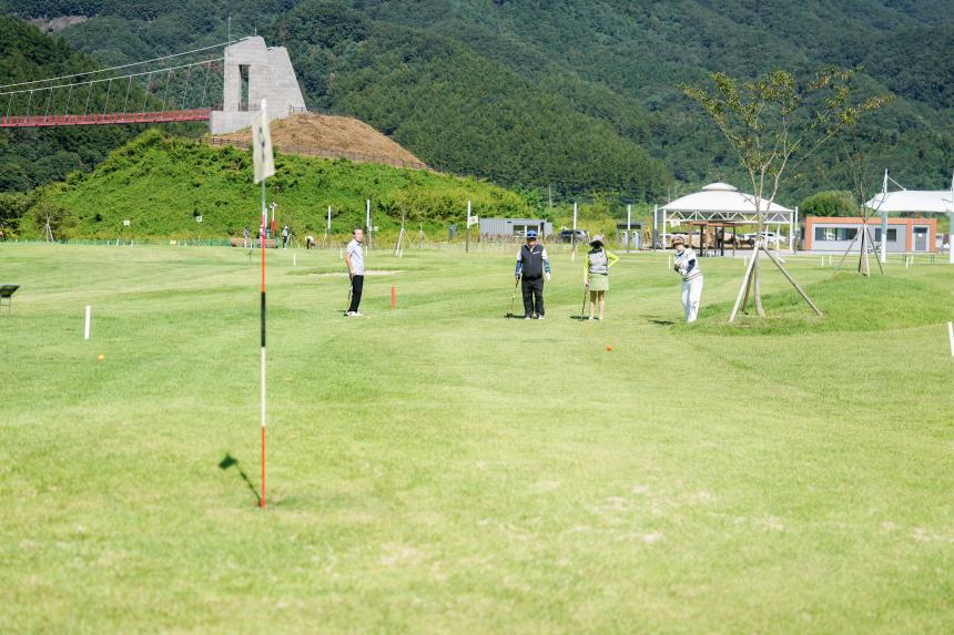 포천한여울 파크골프장 개관 전 라운딩행사 참석 3 - 61