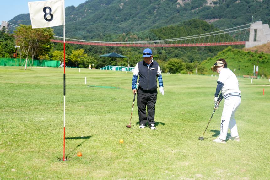 포천한여울 파크골프장 개관 전 라운딩행사 참석 3 - 62