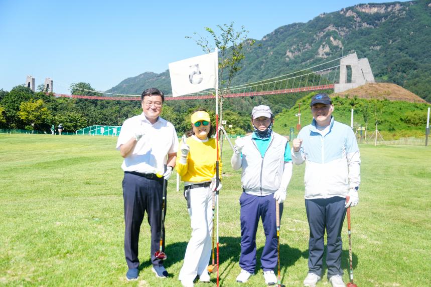 포천한여울 파크골프장 개관 전 라운딩행사 참석 3 - 66