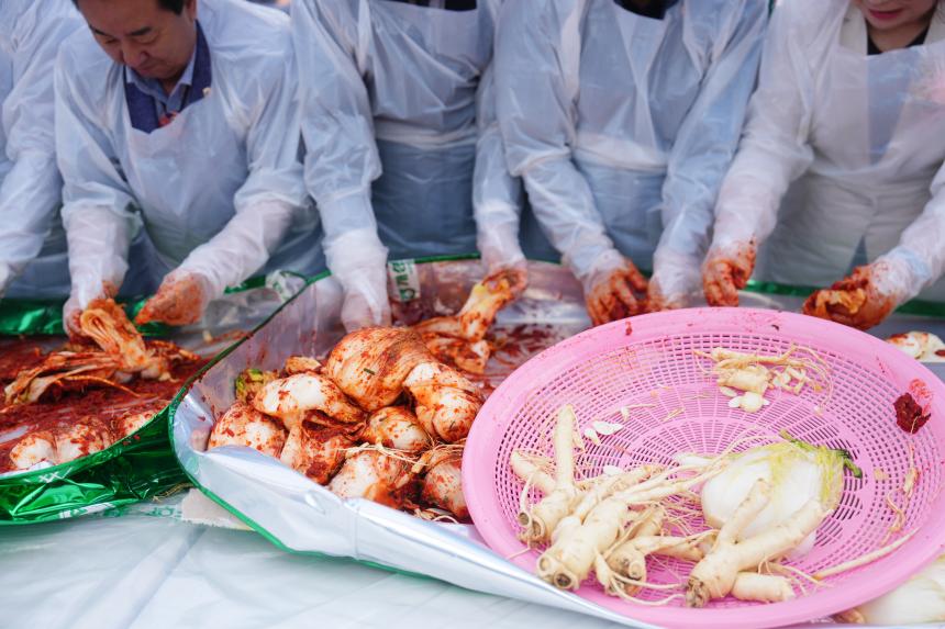 개성 인삼 김치 나눔행사 - 14