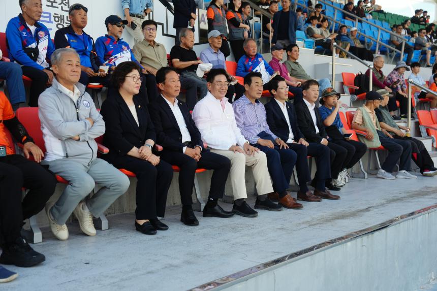 포천시민축구단 VS 양평FC 홈경기 관람 및 선단초 축구단 격려인사 - 33