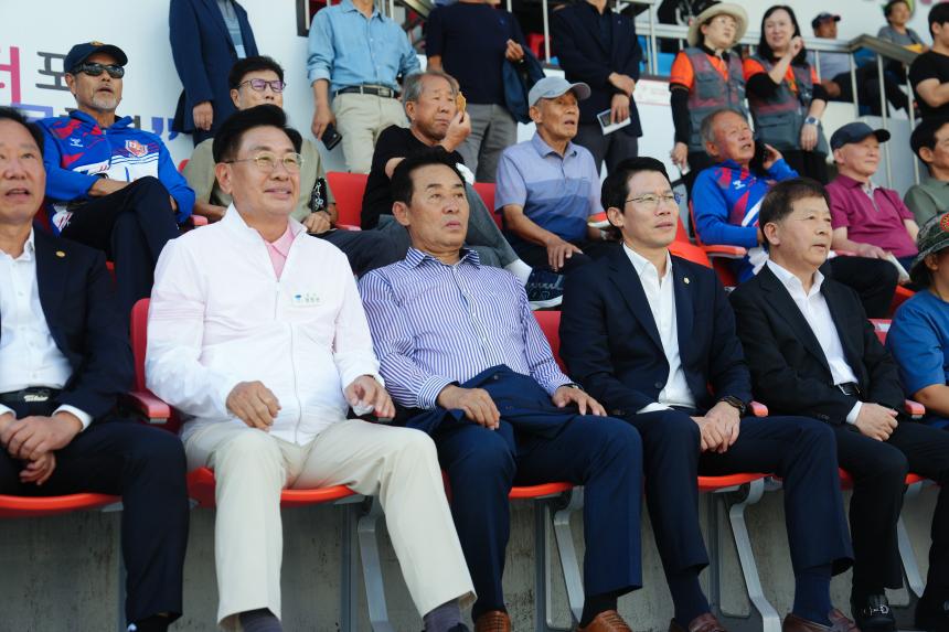 포천시민축구단 VS 양평FC 홈경기 관람 및 선단초 축구단 격려인사 - 34