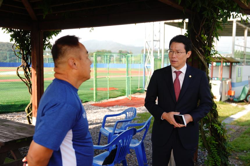 창수면 오가리 포천야구장 현장방문 - 4