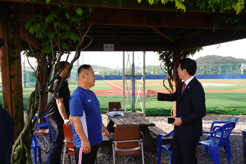 창수면 오가리 포천야구장 현장방문 - 5