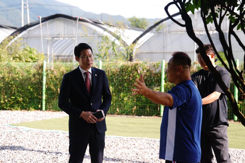 창수면 오가리 포천야구장 현장방문 - 6