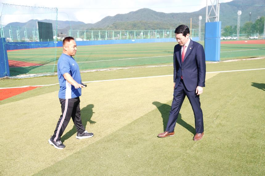 창수면 오가리 포천야구장 현장방문 - 12