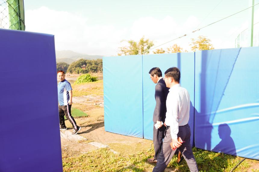 창수면 오가리 포천야구장 현장방문 - 13