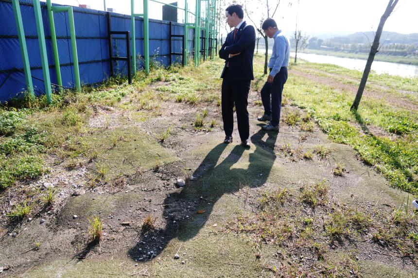 창수면 오가리 포천야구장 현장방문 - 19