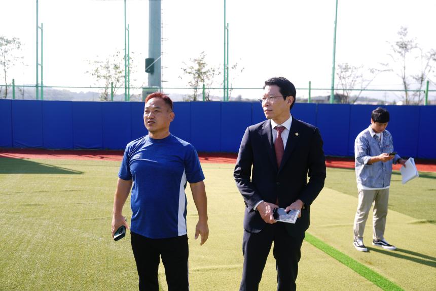 창수면 오가리 포천야구장 현장방문 - 35