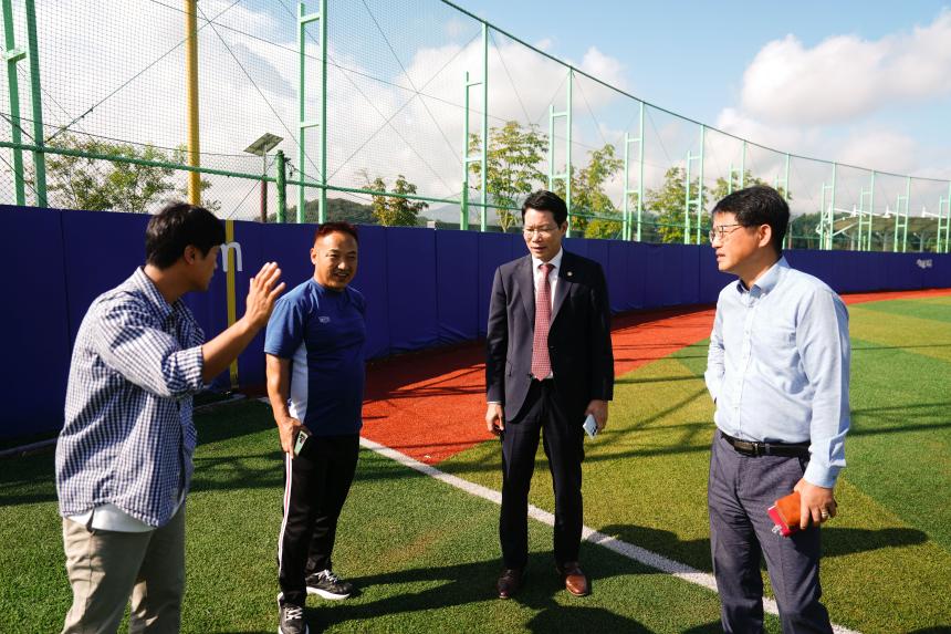 창수면 오가리 포천야구장 현장방문 - 51