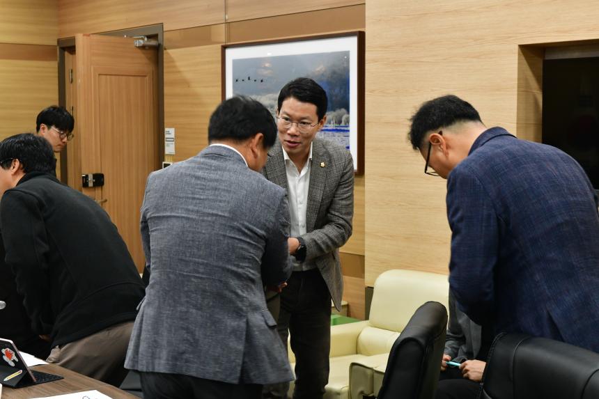 장자산단 입주기업 협의회 간담회