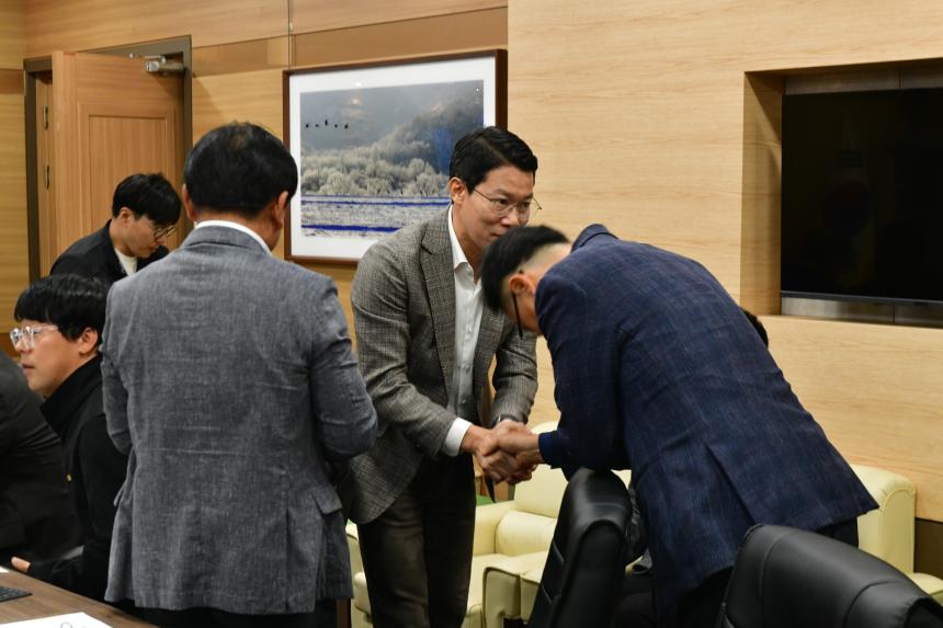 장자산단 입주기업 협의회 간담회 - 2