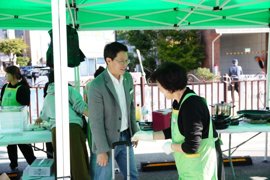 소흘읍 상록수 라이온스클럽 바자회