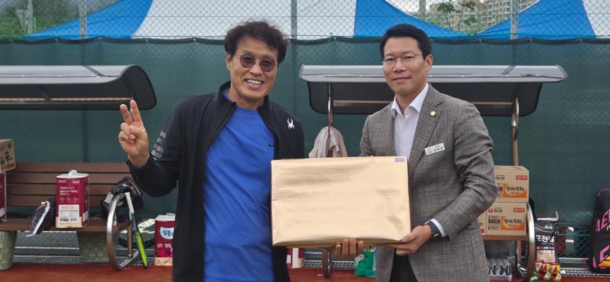 군내YJ테니스클럽 창단식 행사축하 - 3