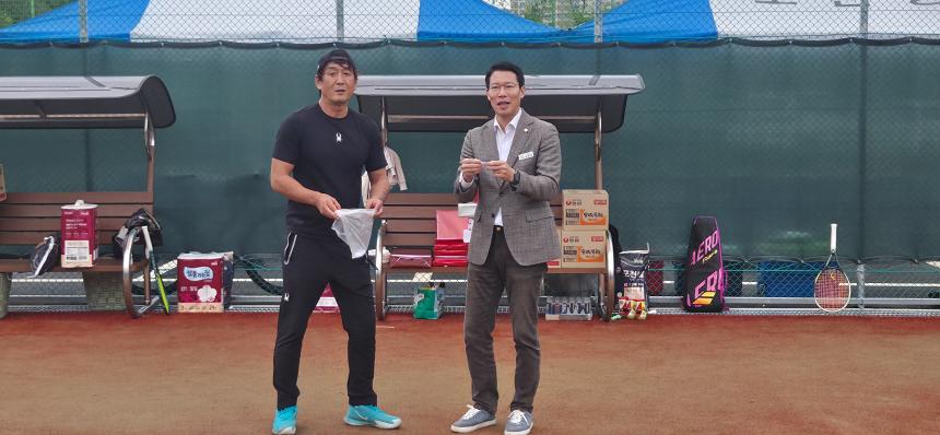 군내YJ테니스클럽 창단식 행사축하 - 6