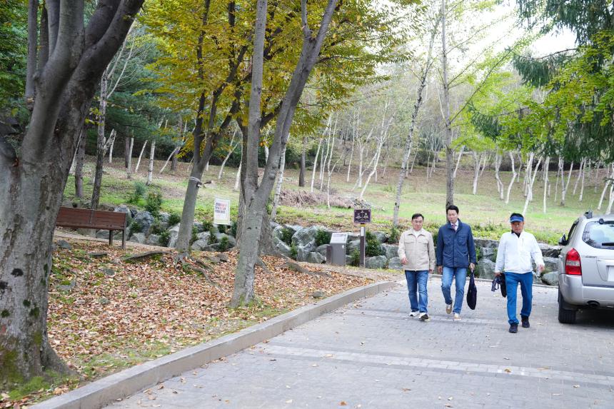 군내면 반월산 둘레길 걷기대회 - 32