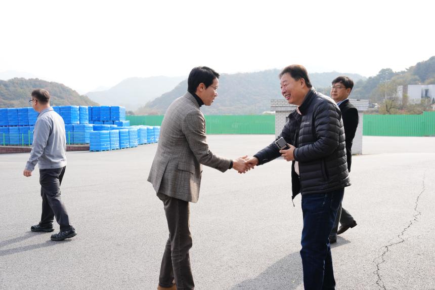 포천에스엠(포천샘물_스파클)기업 간담회 방문 - 1
