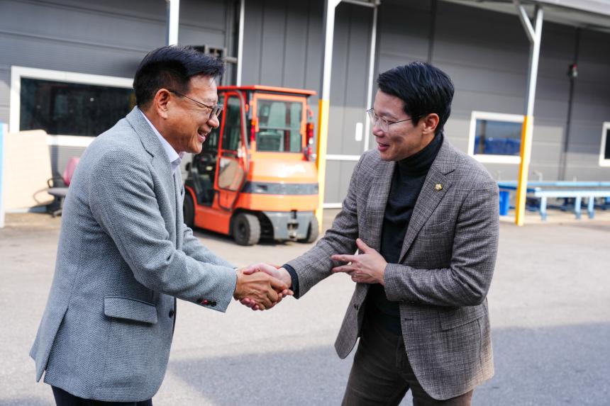 포천에스엠(포천샘물_스파클)기업 간담회 방문 - 2