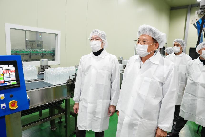 포천에스엠(포천샘물_스파클)기업 간담회 방문 - 82