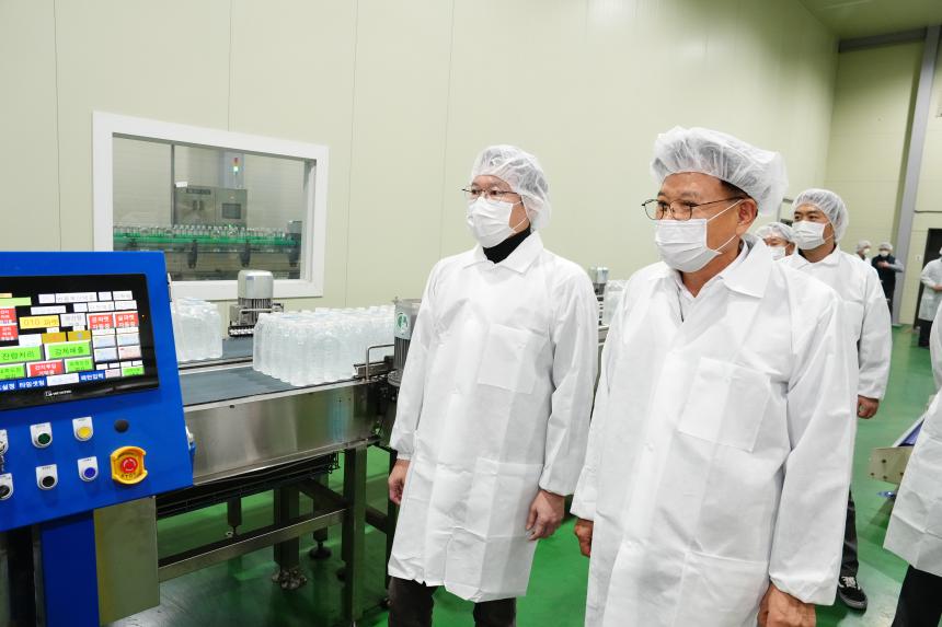 포천에스엠(포천샘물_스파클)기업 간담회 방문 - 83