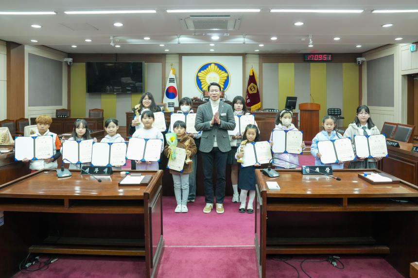 제6회 포천시학생음악경진대회 수상자 상장수여식 - 25