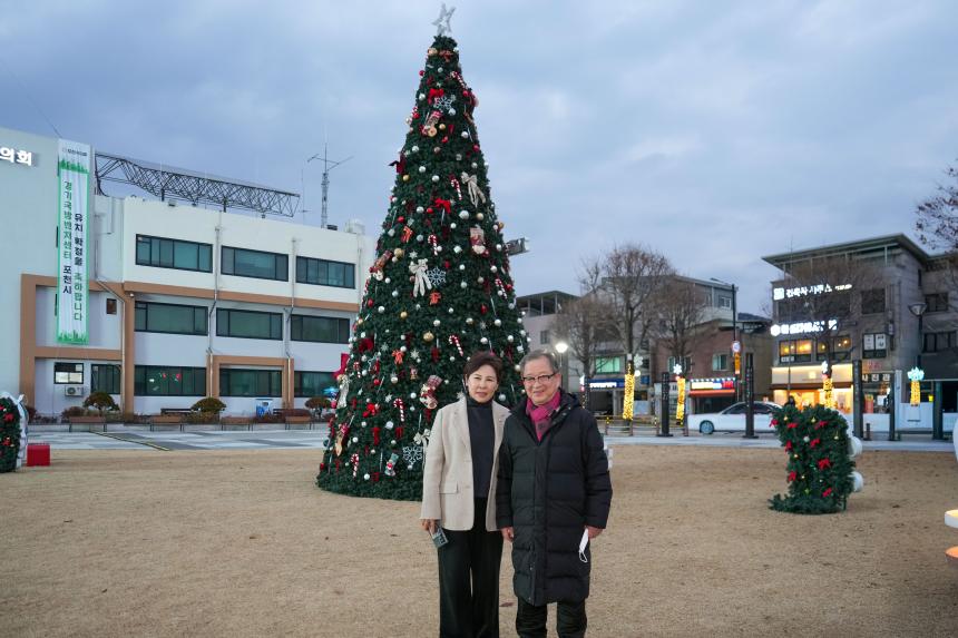포천시기독교연합회 성탄트리 점등식 감사예배 - 4