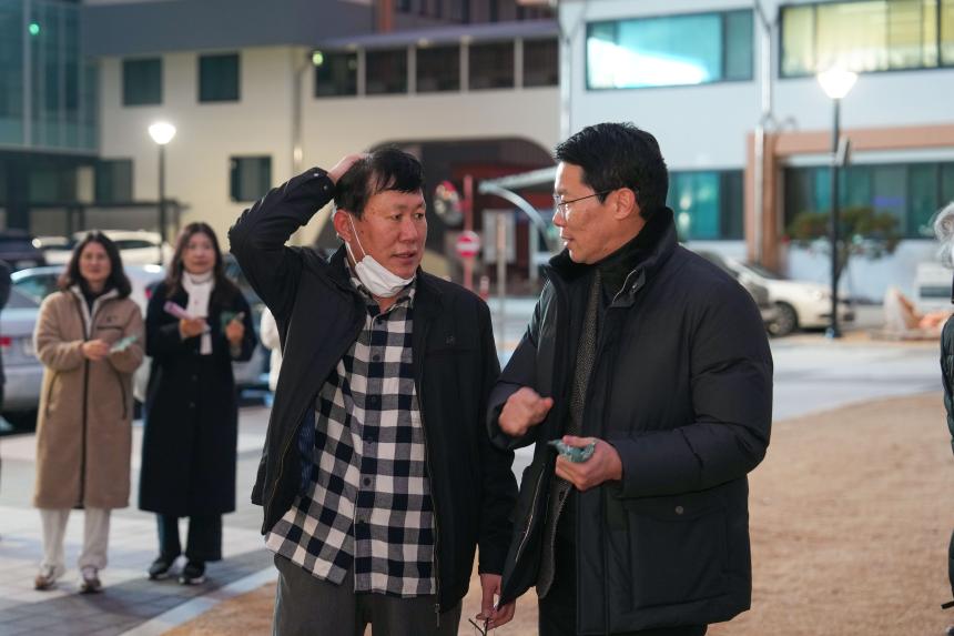 포천시기독교연합회 성탄트리 점등식 감사예배