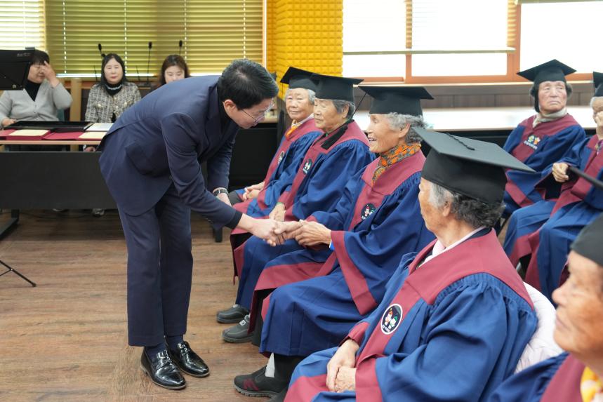 창수면 2025 은빛아카데미 수료식 - 7